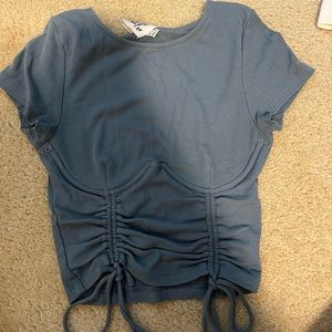 princess polly blue underwire top